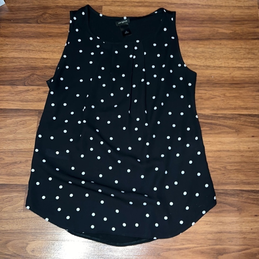 Nwot Polka dot tank top
